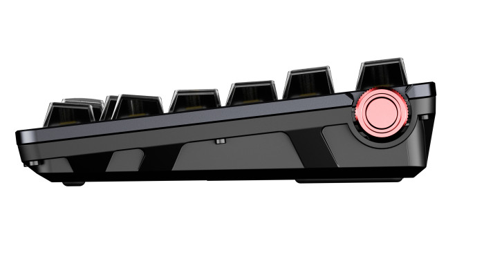 Auf der rechten Seite hat die KB3 Hifi ein Drehrad. (Bild: Fiio)